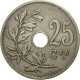 Monnaie, Belgique, 25 Centimes, 1908, TTB, Copper-nickel, KM:63 - 25 Cents