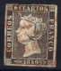 Spain Nr 1   Obl./Gestempelt/used  1850 Wide Borders, Red Date Cancel RR - Usati