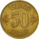 Monnaie, Iceland, 50 Aurar, 1969, TB+, Nickel-brass, KM:17 - Iceland