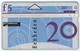 Telefoonkaart.- Nederland. PTT Telecom.20 Eenheden. 5 Gulden. 105A93359 - Publiques