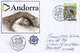 Pont Roman De La Tosca, Escaldes. EUROPA 2018 Lettre FDC, Adressé En Espagne - Briefe U. Dokumente