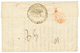 331 1854 Cachet De Franchise Mre De La MARINE ET DES COLONIES + PD Rouge Sur Lettre Pour TAHITI. Verso, BUREAU MARITIME  - Legerstempels (voor 1900)