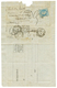 429 1870 20c(n°29) Obl. Etoile + PARIS 12 Nov 70 + Taxe 3 Tampon Sur Lettre Avec Texte Pour POITIERS Réexpédiée à BRUXEL - Oorlog 1870