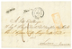 578 "METELINE" : 1853 Cursive METELIN + Taxe 10 + SMYRNE TURQUIE Sur Lettre Pour La FRANCE. RARE. TB. - Andere & Zonder Classificatie