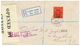 918 1916 ANGLO-FRENCH OCCUPATION 20 SHILLING Canc. LOME + CENSOR On Registered Cover To USA. Vvf. - Andere & Zonder Classificatie