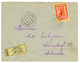 983 "SAMSUN" : 1909 2P Canc. SAMSUN On REGISTERED Envelope To WARNSDORF(AUSTRIA). Vvf. - Oostenrijkse Levant