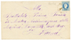 993 "TENEDOS" :1879 10s Canc. Light Cds TENEDOS On Cover To FIUME. Verso, CONSTANTINOPEL LLOYD. F/Vf. - Oostenrijkse Levant