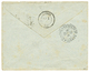 1266 1880 1/2d + 1d(x2) Canc. A25 + GIBRALTAR On Envelope To FRANCE. Vf. - Other & Unclassified