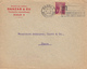 Suisse Perforé D C  Danzas & Cie Bale 2 9 1930 Transports Internationaux (perfin) - Gezähnt (perforiert)