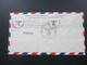 USA 1939 / 40 Flugpostmarke Transatlantikflug New York - Marseille. Air Mail. OKW Zensur. Geprüft - Briefe U. Dokumente