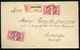 97182 EGYHÁZASRÁDÓC 1898. Ajánlott Levél 2*5 Kr Pár Bérmentesítéssel Szombathelyre - Used Stamps