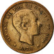 Monnaie, Espagne, Alfonso XII, 5 Centimos, 1879, Madrid, TTB+, Bronze, KM:674 - First Minting