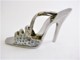 CHAUSSURE MINIATURE DE COLLECTION (18) PALAIS ROYAL METAL ARGENTE STRASS - Other & Unclassified