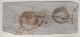 India QV Era  1870's   Unfranked  Postage Due  Small Cover  2  Scans  #  11777  D Inde Indien - 1858-79 Kolonie Van De Kroon
