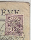 PERFORE - NUM 68B SUR LETTRE AVEC LOGO PRIVE - MAUS FRERES- GENEVE - 1903 - COTE 50.-- CHF - Gezähnt (perforiert)