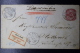 Württemberg  Umslag  U2U Einschreiben, Uprated Double Imprint 10 Pf.  Well, Stadt -&gt; Stuttgart - Postal  Stationery