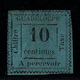 GUADELOUPE - TAXE N°  7  - 10c BLEU OBLITERE. - Strafport