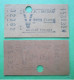 2 ANCIENS TICKET RATP Métro Ou Autobus PARIS " V " - 1958 - 2° Classe - TBE - Mondo