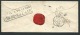 Lettre  ( Lsc )  De Saint Petersbourg Pour Bernay  EN 1852, Cachet Rouge D'entrée Prusse Par Valenciennes - Lo42605 - ...-1857 Prephilately