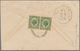 Malaiische Staaten - Kedah: 1926, ( 27. August), Letter To India, Arrived 4. September, Franked 6c O - Kedah