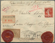 Frankreich: 1969/1993, Appr. 350 Card And Letters Including Some Meter Marks, Censors Registered Let - Autres & Non Classés