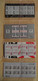 LOT De 4 POCHETTES MIXTE (SOUS BLISTER) : MESURES ARCS MERIDIEN LIBERTÉ (1986) JACOBSEN TRAITÉ COOPÉRATION (1988) - Collectors