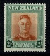 RB 1225 - 1947 KGVI 2/= New Zealand Stamp SG 688 Mint Stamp - Cat &pound;6+ - Neufs