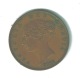 RB 1226 -  GB Victoria Coin - 1858 Half Penny 1/2d - Andere & Zonder Classificatie