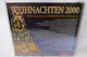 CD "Weihnachten 2000" Die Schönsten Weihnachtsmelodien - Christmas Carols