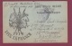 051018 GUERRE 14 18 FM - 1915 VIVE LA FRANCE 1914 Troupes De Campagne SP 123 - Cartas & Documentos