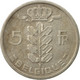 Monnaie, Belgique, 5 Francs, 5 Frank, 1950, TB, Copper-nickel, KM:134.1 - 5 Franc