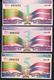 LITUANIA NLP 1,3,5,20,50,100 BALTU 2002 SET ALL SAME LOW NUMBER # 000155 UNC - Lithuania