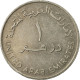 Monnaie, United Arab Emirates, Dirham, 1989/AH1409, British Royal Mint, TB+ - Verenigde Arabische Emiraten