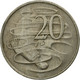 Monnaie, Australie, Elizabeth II, 20 Cents, 1971, TTB, Copper-nickel, KM:66 - 20 Cents