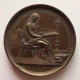 Médaille Bronze. Nicolas Spedalieri. Prêtre Théologien Et Philisophe. Mercandetti 1809. Diam. 67 Mm - 147 Gr - Professionnels / De Société