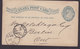 Canada Postal Stationery Ganzsache Entier 1c. Victoria PRIVATE Print GORE DISTRICT MUTUAL FIRE INSURANCE, GALT 1892 - 1860-1899 Victoria