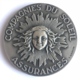 Médaille Assurances Compagnies Du Soleil. R.B. Baron. 1952. Poinçon 1 Argent. Diam. 50mm - 65gr - Unternehmen