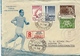 1952 - Illustrated Registered  Envelope  From Helsinki  To U S A - Sommer 1952: Helsinki