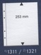 Paquet De 10 Feuilles Transparentes à 1 Bande Pour Classeur Multicollect Lindner MU 1321 à Moins 50 % - For Stockbook