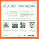 Claude François CD 4 Titres Pochette Reproduction Du 45 Tours De L'époque - 2 Scans - Collector's Editions