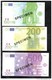 Série De 7 Billets 5 à 500 Euros Factices - Papier Glacé - Taille Inférieure Aux Vraies Coupures - Fictifs & Spécimens