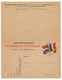 Carte Officielle Double De Franchise Militaire, Ref SW N°8 ( 3 Et 5 Se Tenant Par Le Haut) - Cartas & Documentos