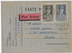 ALGERIE - 1941 - PETAIN - CARTE Par AVION De ALGER  => ORAN - Covers & Documents