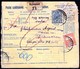Hungary Hajdunanas 1914 / Parcel Post, Postai Szallitolevel, Bulletin D' Expedition / Debreczen - Pacchi Postali