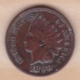 Etats-Unis . One Cent 1898 . Indian Head - 1859-1909: Indian Head