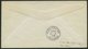 DEUTSCHE LUFTHANSA 60 BRIEF, 23.4.1956, New York-Paris, Prachtbrief - Covers & Documents