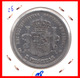 ESPAÑA MONEDA DE (( AMADEO I REY DE ESPAÑA MONEDA DE PLATA )) 5 PESETAS ( EL DURO ) AÑO 1871 * 71 - First Minting