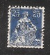 Perfin/perforé/lochung Switzerland No 99  1908-1933 - Hélvetie Assise Avec épée HR  Hofmann La Roche - Perfins