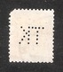 Perfin/perforé/lochung Switzerland No 98  1908-1933 - Hélvetie Assise Avec épée TK Thurgauische Kantonalbank - Perfins