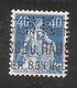 Perfin/perforé/lochung Switzerland No 169 1921-1924 - Hélvetie Assise Avec épée SK  Schweizerische Kreditanstalt - Perforadas